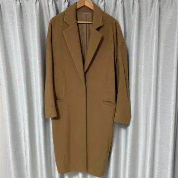 Mila Owen 미라 오웬 롱 코트 울 코트 백 벨트