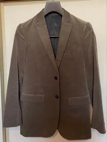 TOMORROWLAND 브라운 베이지 코듀로이 테일러드 자켓