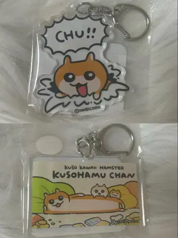 쿠소하무짱 복권 메이트 아크링 키링 세트