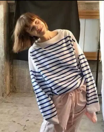 OUTIL 롱컷소 바스크 셔츠