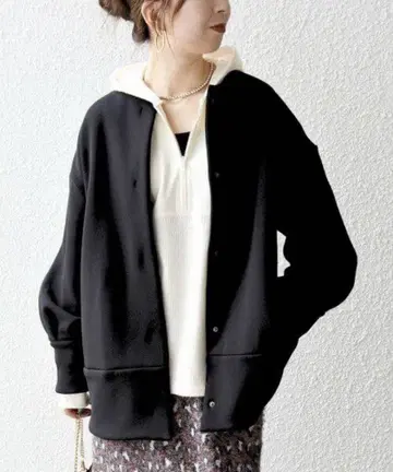 SHIPS any 종이상자 코쿤 노카라 코트(가격표 포함)