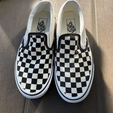 VANS 체커 패턴 슬립온