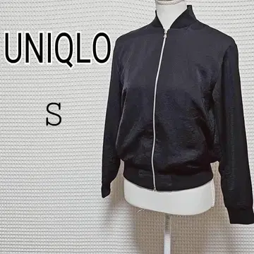 UNIQLO 블랙 집업 점퍼 S