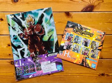 BANDAI 드래곤볼 클리어 파일 드래곤볼 색지