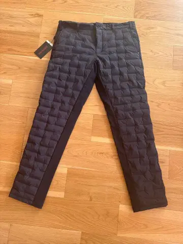 BRIEFING 퀼팅 팬츠 블랙 새상품