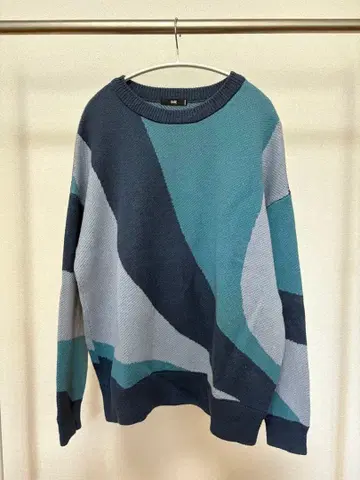 HARE 마블 풀오버 니트