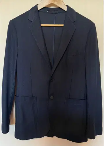 GREEN LABEL RELAXING 네이비 테일러드 자켓