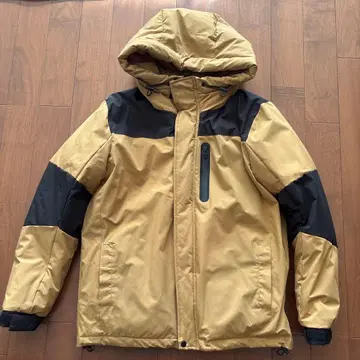 베이지 블랙 다운 L 사이즈