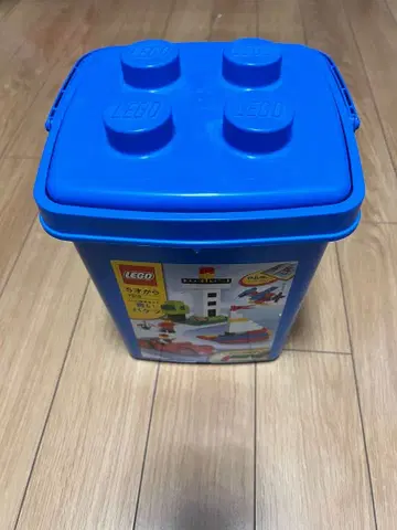 LEGO 블록 파란색 통