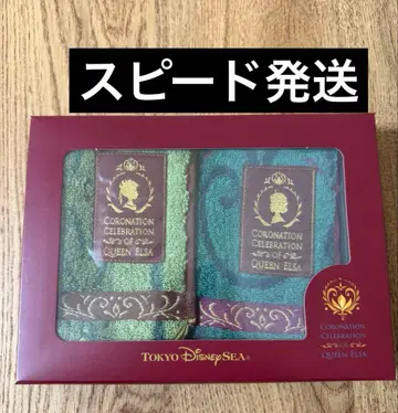 디즈니씨 안나 미니 타월 2개 세트