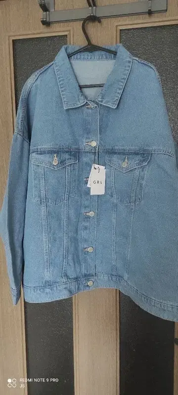 GRL 데님 자켓 F 사이즈