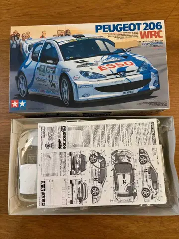타미야 푸조 206 WRC 프라모델 1/24