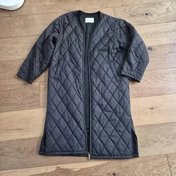 UNITED ARROWS 퀼팅 롱 코트 다운