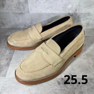 컨디션 최상 리걸 코인 로퍼 25.5 GORE-TEX 스웨이드