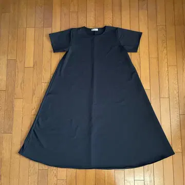블랙 티셔츠 원피스 반팔 약 130cm