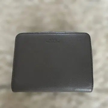 A.P.C. 그레이 이단 접이식 지갑