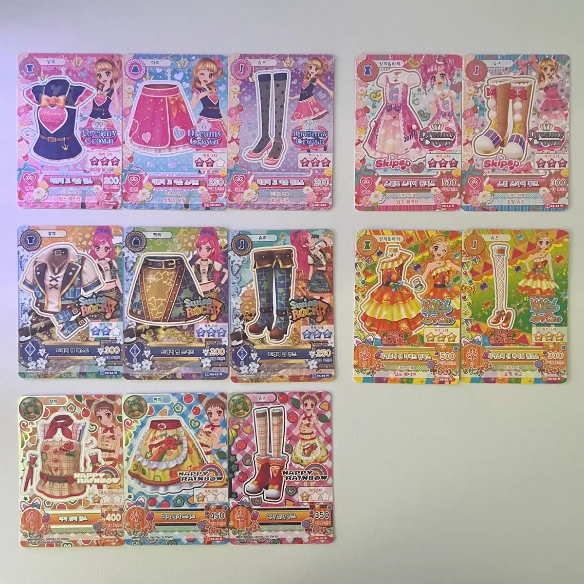 Aikatsu! Sangria Rosa Cards (Bulk) on Bunjang Global Site.