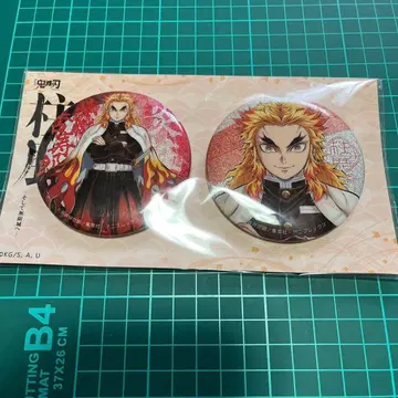 귀멸의 칼날 기둥전 렌고쿠 쿄쥬로 캔뱃지