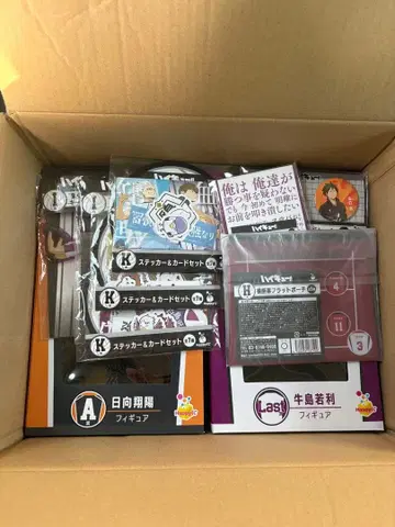 제일복권 A상 라스트원상 기타 히나타 쇼요 우시지마 와카토시 피규어 세트