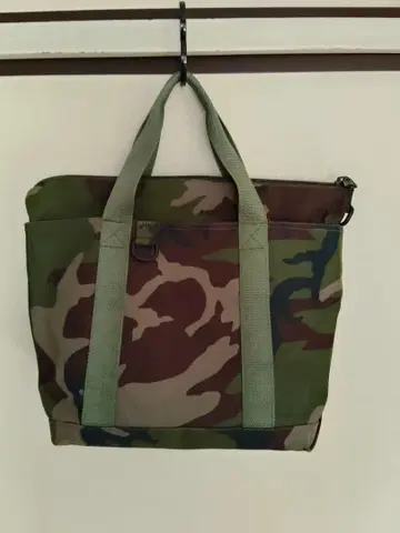 L.L. Bean 카모 패턴 헌터 토트백