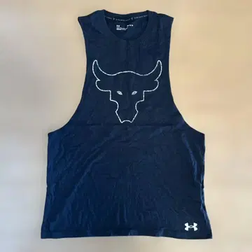 Under Armour 블랙 탱크탑 M 프로젝트 락