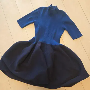 CFCL POTTERY DRESS 3 파랑/네이비