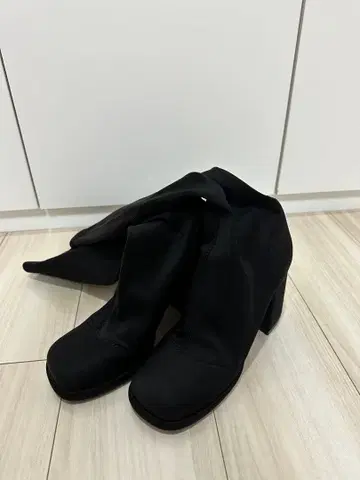 [ Darich ] 스트레치 미들 롱 부츠 M