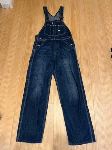 Lee 다크 데님 오버롤