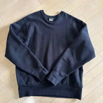 camber 캠버 블랙 맨투맨 니트 크로스