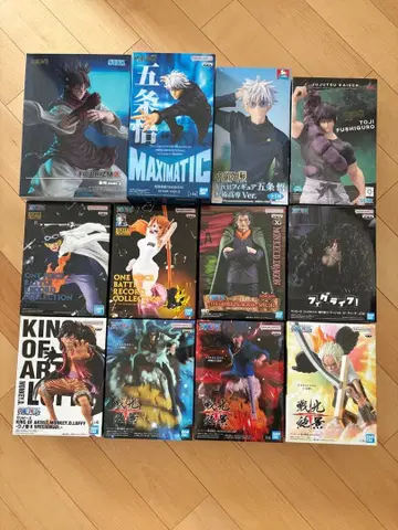 원피스, 주술회전 피규어 세트 묶음 판매