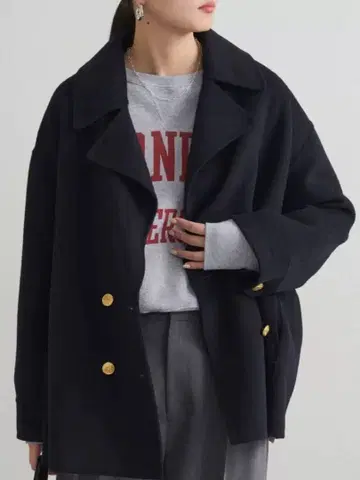 [ LOUNGEDRESS ] 미들 리버 코트 네이비