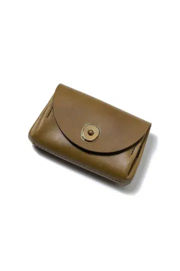 vasco 가죽 코인 케이스 올리브