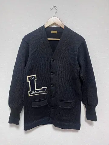 50s 레터드 가디건 lettered cardigan