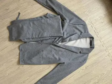 그레이 맨투맨 캐주얼 수트 세트