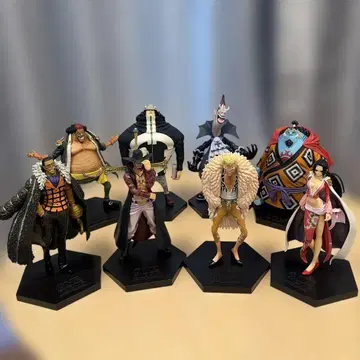 원피스 피규어 왕하 칠무해 8체 세트