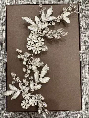 침대 드레스 브라이덜 침대 드레스 실버 심플