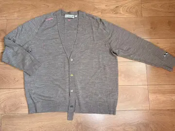 새상품급 유니클로 아냐인드 메리노 오버 사이즈 가디건 XL