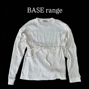 BASErange SHAW LONG SLEEVE-FLEECE RIB