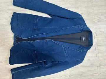 다크 블루 데님 테일러드 자켓 M