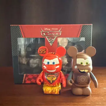 디즈니 픽사 카 2체 피규어 세트