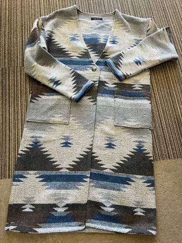 롱 코트 L 거의 미사용