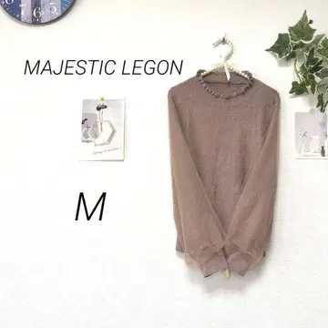 10160-2 마제스틱 레곤 MAJESTIC LEGON 니트