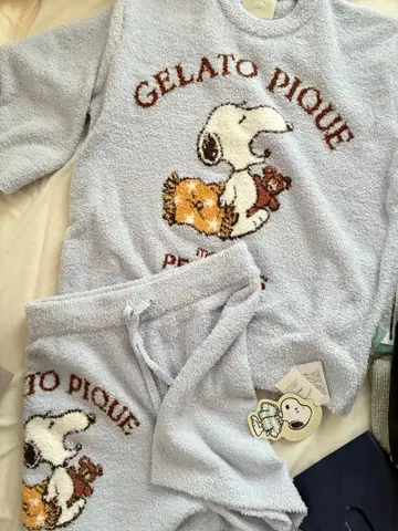 GELATO PIQUE 스누피 콜라보 룸웨어