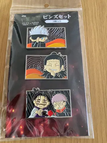 [ 주술회전 극장판 ] 사멸회유편 핀즈 세트 [ 미사용 새상품 ]