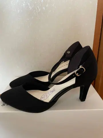 Jelly Beans 블랙 하이힐 22.0cm