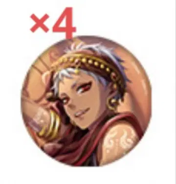 트위스티드 원더랜드 트위스테 기숙사복 SSR 캔뱃지 칼림