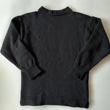 영국제 LE TRICOT DE LA MER 간지 니트 스웨터 블랙