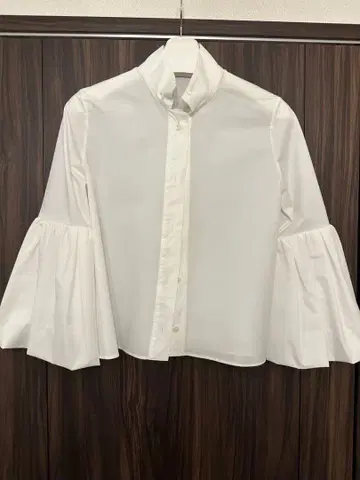 [ 새상품급 ] cccmalie 벌룬 슬리브 블라우스 화이트