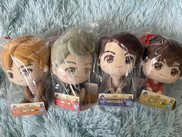 BTS 1번 복권 봉제 인형 4체 세트