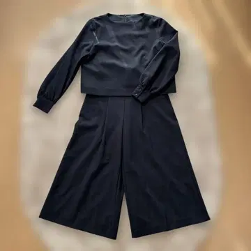 미라 오웬 네이비 수트 셋업 폴리에스테르 100%